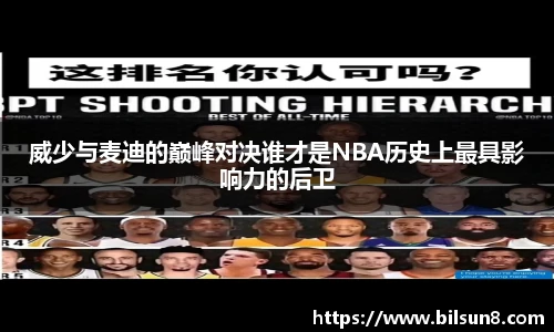 威少与麦迪的巅峰对决谁才是NBA历史上最具影响力的后卫